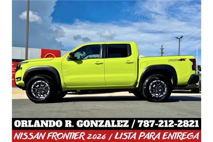 Nissan Frontier del 2026
