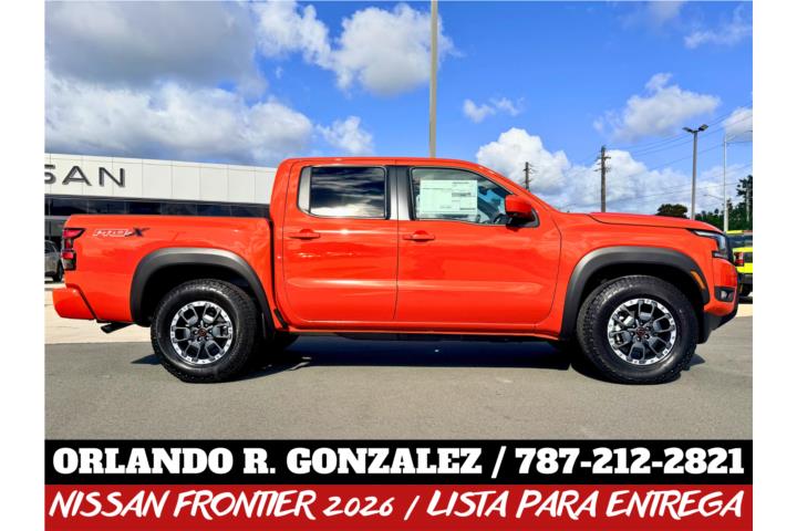 Nissan Frontier del 2026