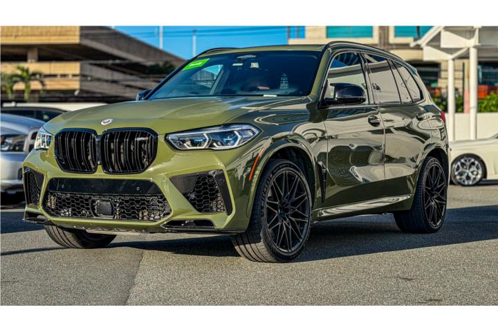 2021 BMW X5 M Competition Urban Green