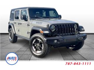 Jeep Puerto Rico Willys 4x4 Gomas NUEVAS