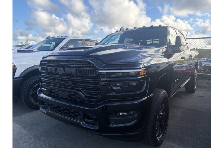 Black Ram 1500 Crew Cab Truck