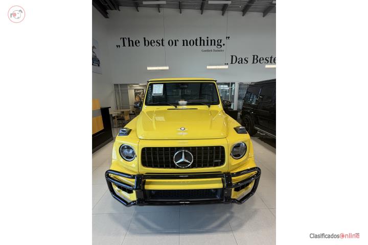 2025 AMG G63 SUN YELLOW/BLACK