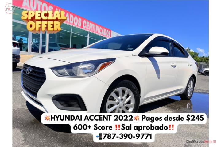 HYUNDAI ACCENT |2022|PAGOS BAJOS***********