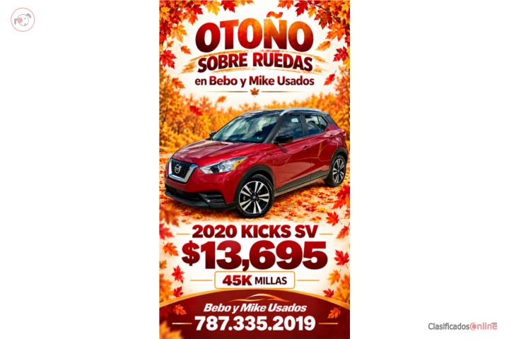 2020 KICKS SV desde $244 mensual