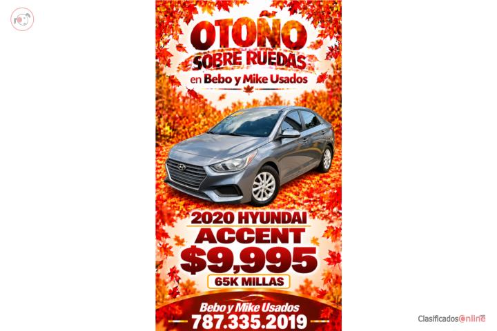 2020 ACCENT $9995