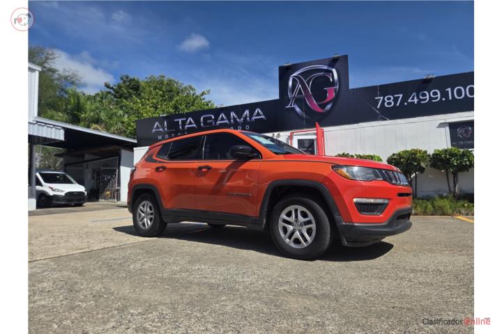 Jeep Compass 2018 Anaranjado $20,326