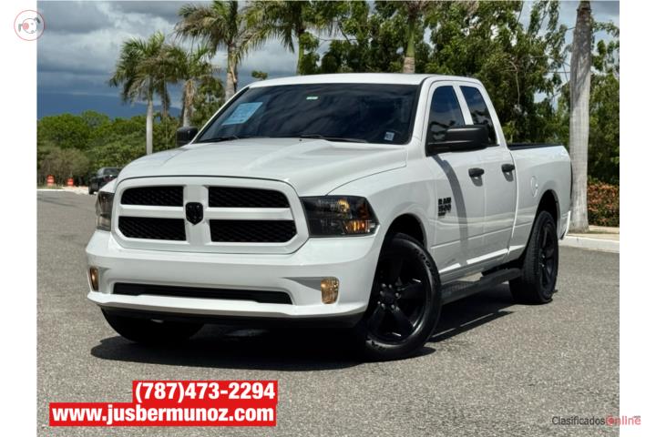 RAM 1500 CLASSIC QUAD CAB 4X4, 21K MILLAS