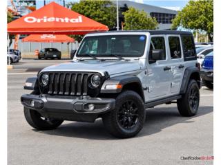 Jeep Wrangler JL Willys Black Apr 2023, Jeep Puerto Rico