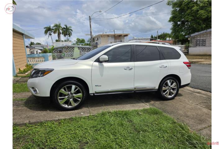 Nissan pathfinder platinum híbrida 2014 $5900