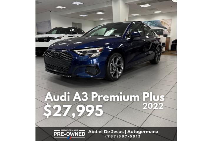 2022 Audi A3 Premium Plus