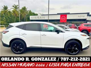 Nissan Puerto Rico 787-212-2821 Nissan Murano SV AWD 2026