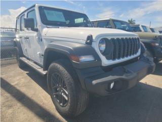 Jeep Puerto Rico IMPORT SPORT UNLTD JL V6 4X4 BLANCO TOUCH 12