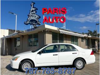 Honda Puerto Rico 2006 HONDA ACCORD LX,4 PUERTAS,BIEN MANTENIDO