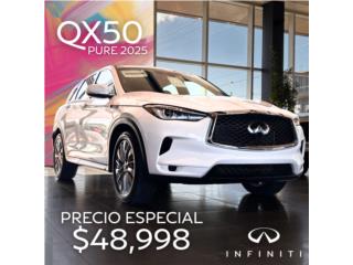 Infiniti Puerto Rico ��LTIMA UNIDAD NUEVA QX50 PURE 2025!