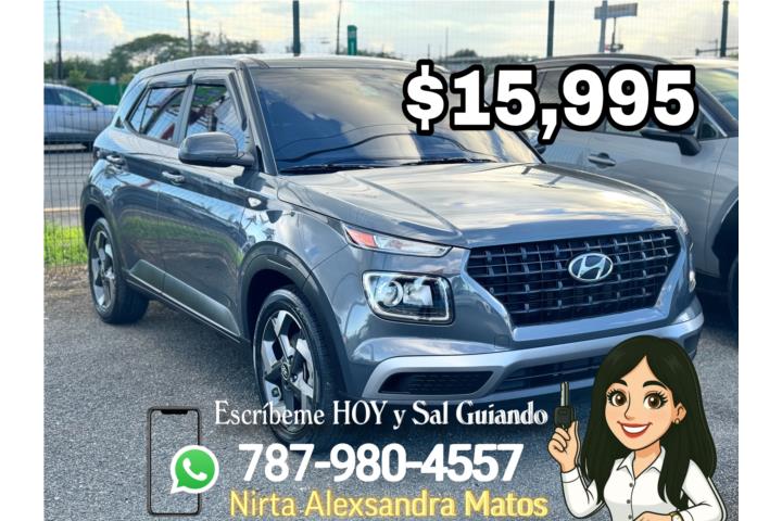 HYUNDAI VENUE 2022 SOLO 15 MIL MILLAS***