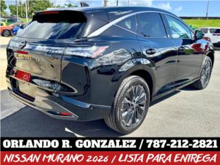 Nissan Puerto Rico 787-212-2821 Nissan Murano Platinum 2026