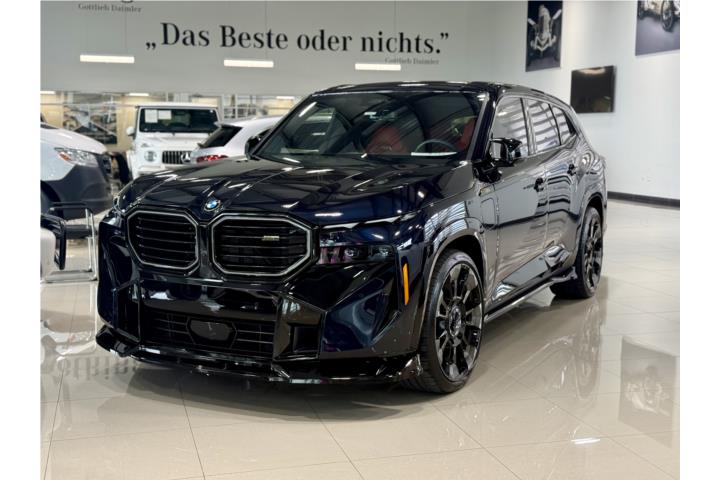 Certified 2024 BMW XM Carbon Black with Sakhir Orange Interior