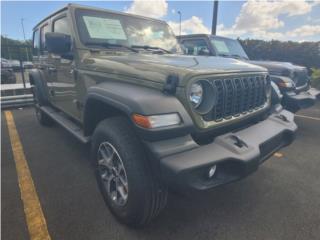 Jeep Puerto Rico IMPORT SPORT UNLTD JL V6 4X4 VERDE41 MILITAR!