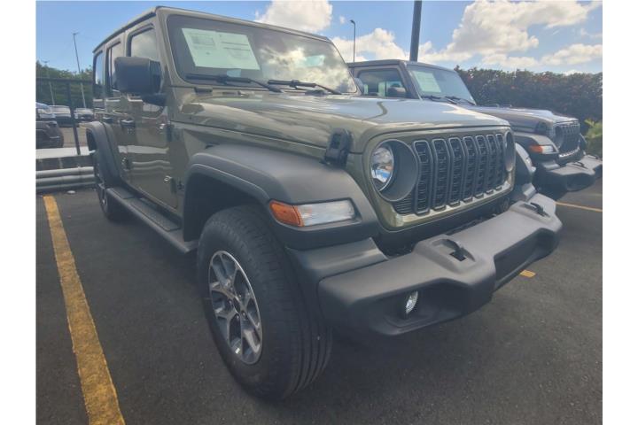 2026 Jeep Wrangler Sport Unlimited JL V6 4x4 Verde Militar