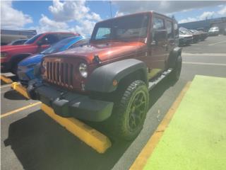Jeep Puerto Rico SPORT UNLTD JK V6 BRONCE 56K DESDE 239!