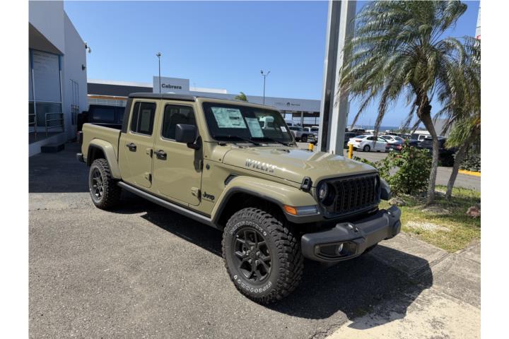 JEEP GLADIATOR WILLYS 2025 CON BONOS