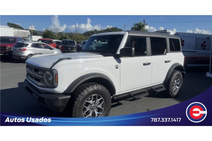 FORD BRONCO 4D SUV 4x4 BIG BEND 2024