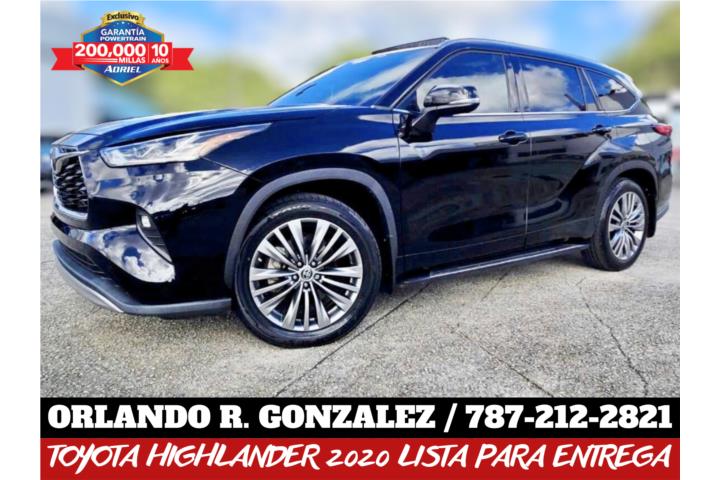 Toyota Highlander Platinum 2020