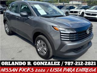 Nissan Puerto Rico Nissan Kicks S 2026 / Desde 3.99% APR