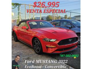 Ford Puerto Rico MUSTANG EcoBoost Convertible IMPACTANTE! *JJ 