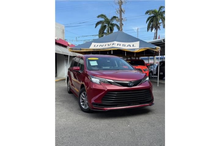 Toyota Sienna del 2022