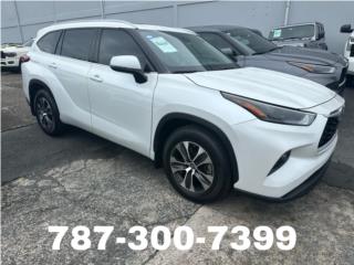 Toyota Puerto Rico Toyota Highlander XLE a�o 2022/ 787-300-7399.
