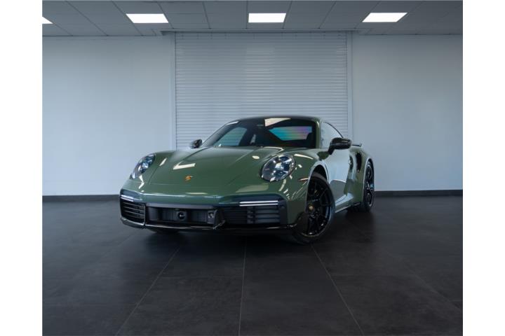 2024 911 Turbo S in Nato Olive