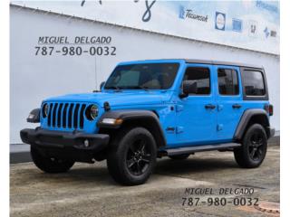 Jeep Puerto Rico Wrangler Unlimited Altitude 2021 32k millas.
