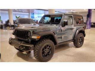 JEEP WRANGLER 2PTS  WILLYS 2024, Jeep Puerto Rico