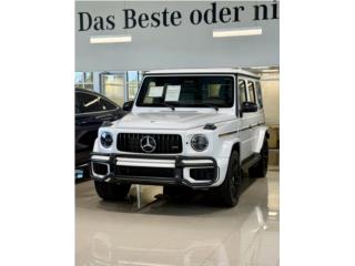 Mercedes Benz Puerto Rico AMG G63 MANUFAKTUR MOONLIGHT WHITE MAGNO