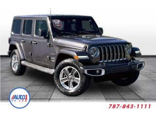 Jeep Puerto Rico 4x4 asientos en PIEL Sahara