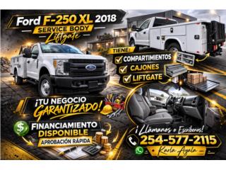 Ford Puerto Rico FORD F-250 XL 2018 UTILITY LIFTGATE IMPORTADA