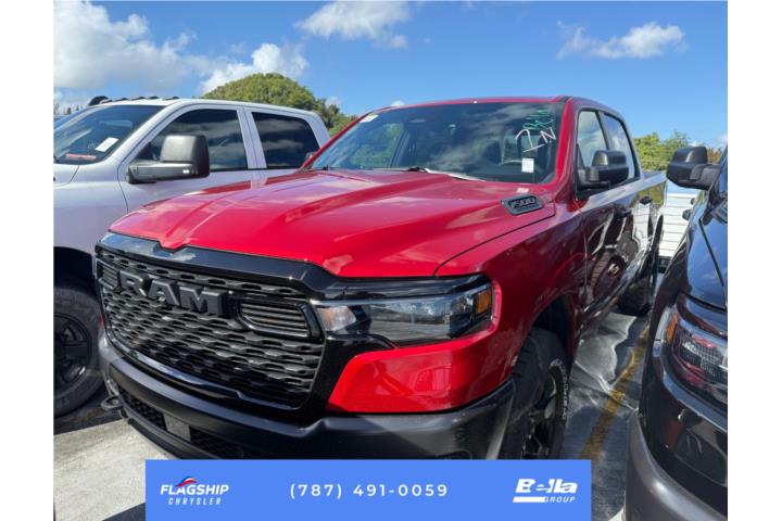 RAM 1500 WARLOCK MOLTEN RED 2026