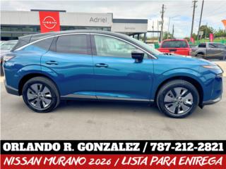 Nissan Puerto Rico 787-212-2821 Nissan Murano SL AWD 2026