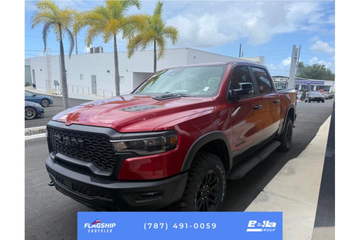 RAM 1500 REBEL MOLTEN RED GT 2026