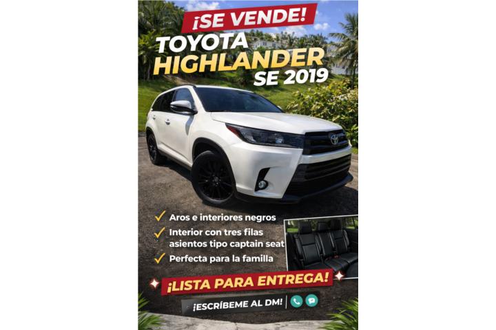 Toyota Highlander SE 2019