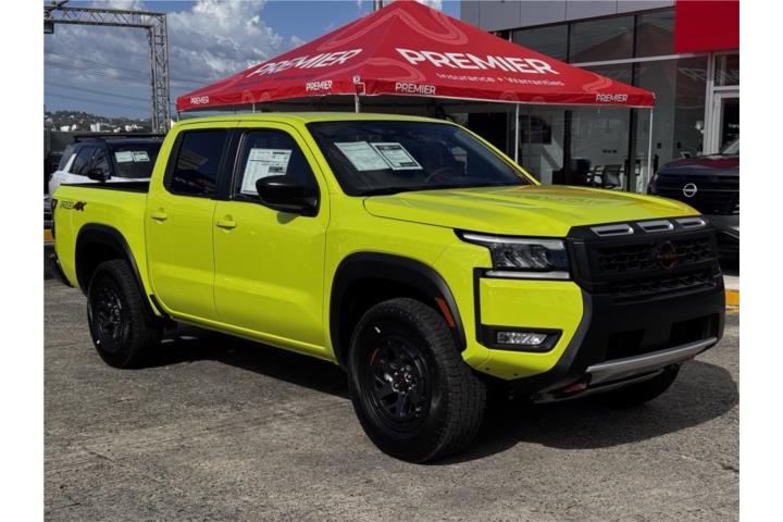 Nissan Frontier 2026 Pro-4X Citrus Strike