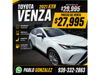 TOYOTA VENZA XLE 2021 - LIQUIDACION 