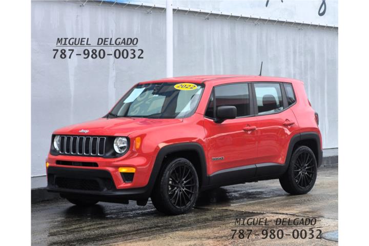 Renegade Sport 2022 15k millas. Garantia.