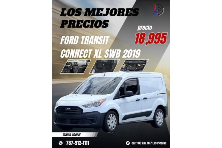 FORD TRANSIT CONNECT XL SWB 2019