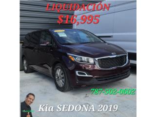 Kia Puerto Rico Kia SEDONA 2019 LIQUIDACIO�N !! *JJR