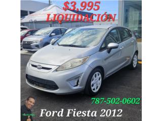 Ford Fiesta 2012 LIQUIDACIO�N !! *JJR, Ford Puerto Rico