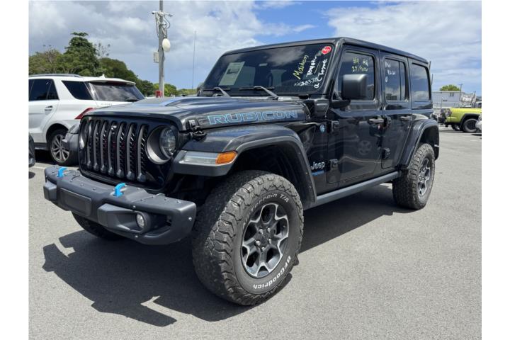 ¡2022 JEEP WRANGLER RUBICON 4XE .CERTIFICADO!