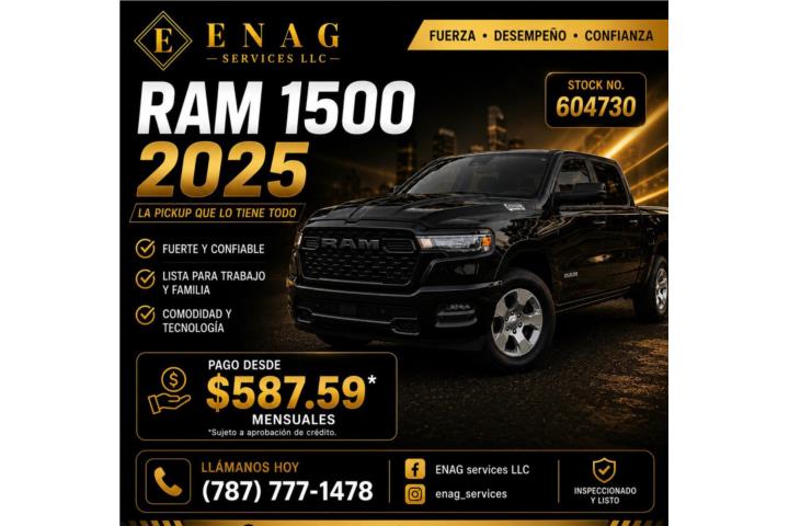 Ram 1500 4x4 2025