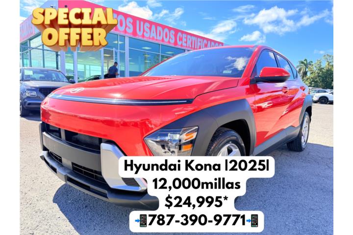 ***HYUNDAI KONA |2025| POCO MILLAJE**********